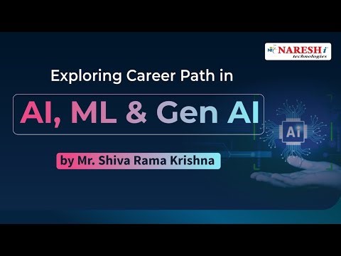 Exploring Career Path in AI, ML & Gen AI | Shiva Rama Krishna | Naresh IT