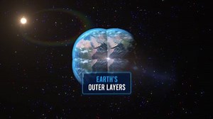 Earth Outer layers - High-quality HD animated video for Distance Learning