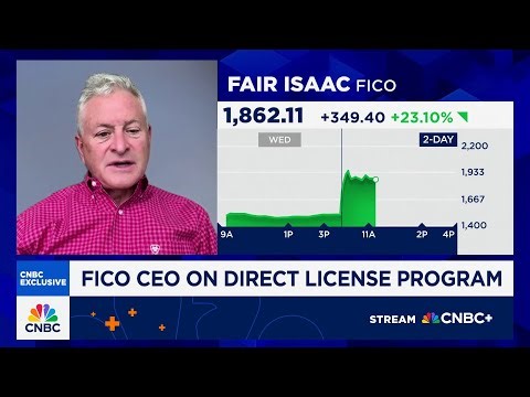 FICO CEO says FICO scores will cost less, benefit consumers