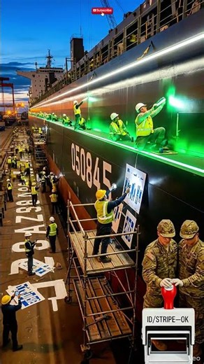 How hundreds of specialized crew transform and revitalize the world’s