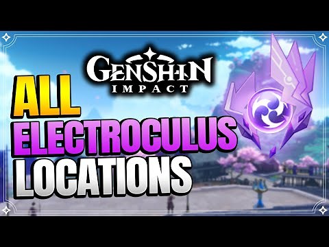ALL Electroculus Locations Part 1 | Narukami Island + Kannazuka + Yashiori Island |【Genshin Impact】