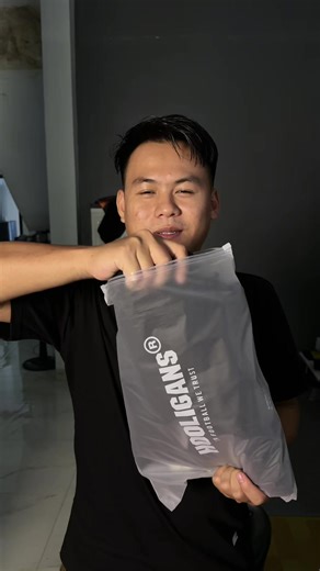 HOOLIGANS Black Hoodie with Bold Flame Design