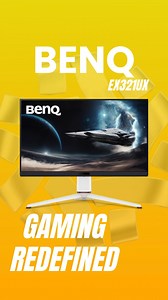 Unleash the ultimate 4K gaming experience with the BenQ MOBIUZ EX321UX Monitor. Recognized by Taiwan Excellence, this 32-inch flagship monitor combines Mini LED power with revolutionary visual technology, delivering stunning HDR detail and lightning-fast performance for consoles and PC alike. 🔸 4K Mini LED HDR 1000: Features 1152 local dimming zones and 1000 nits peak brightness for breathtaking color and contrast. 🔸 Ultimate Console Ready: 4K UHD resolution, 144Hz refresh rate, 1ms response t