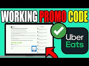How To Get Working Uber Eats Promo Code (New Method)