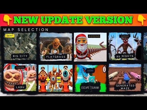 🌈 10.7.1 Nextbots in playground mod! New update is now available