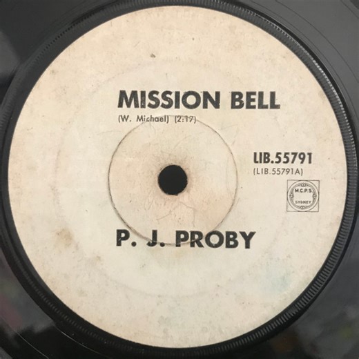 P.J. Proby - Mission Bell