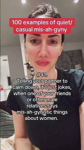 100 Examples of Quiet Misogyny - Number 41