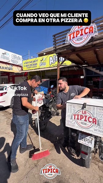 No eligió la mejor 🥲😕 Los Crack de la Pizza. 📍l Mazatlán Sinaloa. 🌎l 6 sucursales. 🏍️l Servicio a domicilio. #pi̇zzatime