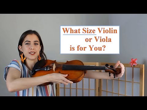 📏 What SIZE Violin or Viola🎻 is for YOU?🎻