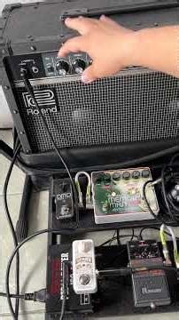 TC Electronic Spark Booster mini pedal | (Testing on Roland JC 40)