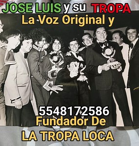 LA VOZ DEL ÉXITO RESIBIENDO EL MÁXIMO RECONOCIMIENTO A LA TRAYECTORIA ARTÍSTICA MUSICAL JUNTO CON MIS COMPAÑEROS MUSICALES M.A. MUÑIZ TOÑO ZAMORA JOSE LUIS y su TROPA LA VOZ ORIGINAL Y FUNDADOR LA TROPA LOCA PD BESIITOSSSSSSSSSS | Jose Luis Solo