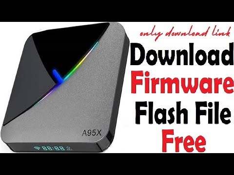Firmware For A95X F3 Air II Download Free - (Stock ROM)