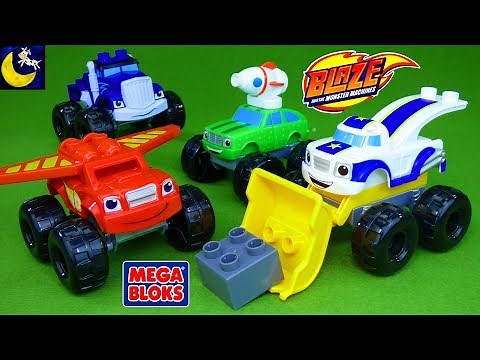 Blaze and the Monster Machines Mega Bloks Toys Pickle Darington Crusher Monster Truck Mix and Match