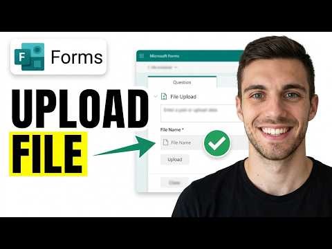 How to Upload File in Microsoft Forms 2026 (QUICKLY!!!)
