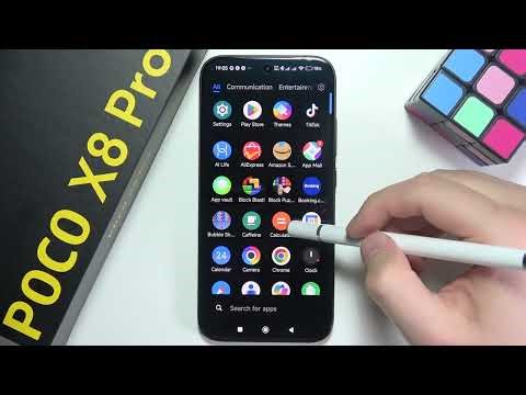 POCO X8 Pro: How to Turn On/Off App Drawer