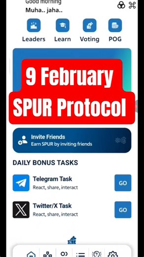 9 February SPUR Protocol Quiz Answer 🔥 Today Spur Protocol Quiz Solve 🔥 Spur protocol voucher code