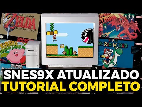 SNES9X: O Melhor emulador de SUPER NINTENDO para PC | Tutorial Completo 2025
