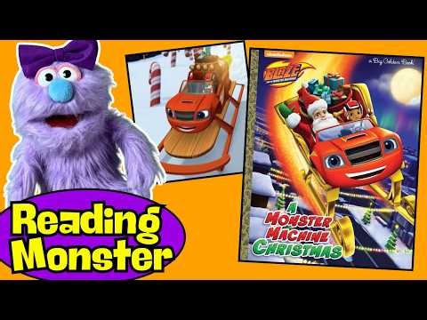 Blaze and the Monster Machines: Monster Machine Christmas - Read Aloud Book for Children & Toddlers!