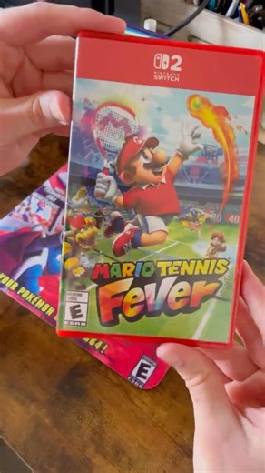 Mario Tennis Fever Nintendo Switch 2 Unboxing