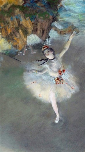 Degas’ The Star (L’Étoile) – A Ballet Masterpiece in Motion #4ktvwallart #art #fineart #ballet