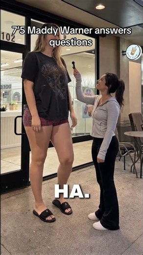 What It’s Really Like Being 7'5" Tall | Maddy Warner Interview