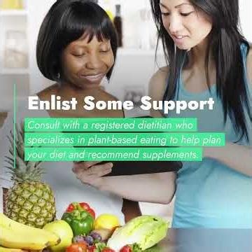 Plant-Based Diet Tips for Beginners.