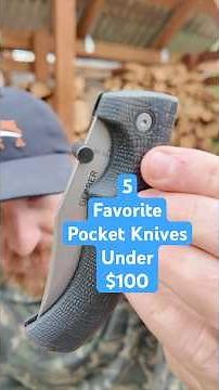 5 Pocket Knives Under $100 That Actually Work #edcknife #survival
