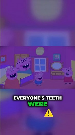 Something is terribly wrong with Peppa's teeth!