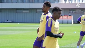 395K views · 33K reactions |  Final training session before hosting Betis at the Bernabéu! ⚒ ¡Última sesión de entrenamiento antes del partido contra el Real Betis Balompié! #RMCity | Real Madrid C.F. | Facebook