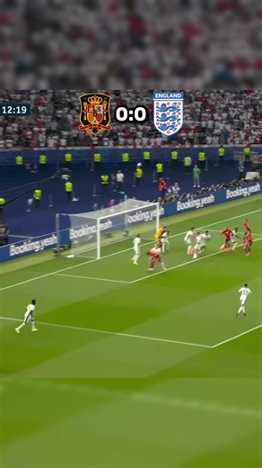 England vs Spain Euro 2024 Final Highlights english commentarry #football #spain #england #euro #fyp