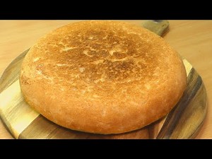 【Best】 Skillet Bread (No Oven, No Knead, No Egg) Easy bread | No need to touch the dough!