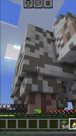 Creating a sheep statue in Minecraft.