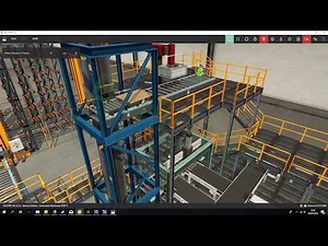 Factory IO and TIA V14 (Auto Warehouse)