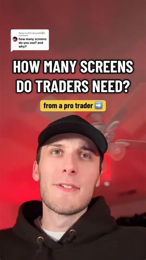 Trade Momentum. on Instagram: "How many screen do you REALLY need to be a fulltime trader? #howtotrade #daytrading #stockstowatch #momentum #tradingeducation"