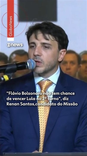 "Flávio Bolsonaro has no chance of beating Lula in the runoff," says Renan Santos