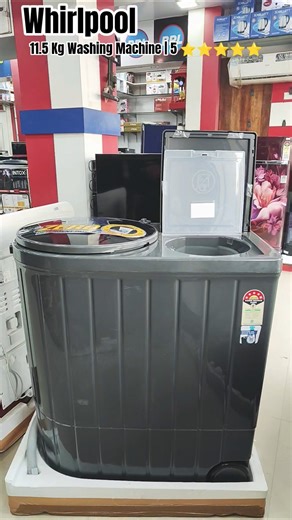 Whirlpool 11.5 Kg Washing Machine First Look #ytshorts #shrts #shortsfeed #youtubeshorts #whirlpool