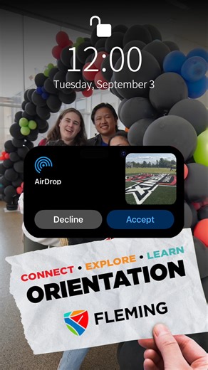 1.7K views · 13 reactions | Today's Fleming College Orientation was a blast!  We're so excited to welcome all our new students. From meeting new friends to discovering all the amazing resources available on campus, it's just the beginning of your journey with us. Here's to an unforgettable year ahead! #FlemingOrientation #WelcometoFleming | Fleming College | Facebook