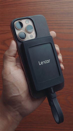 2.4K views · 29 reactions | Lexar Portable SSDs for iPhone Filmmaking...