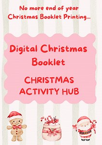 Christmas Booklet - DIGITAL AND INTERACTIVE - Christmas Activity Hub
