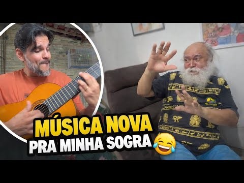 MANETIKIN FEZ UMA MÚSICA PRA SUA SOGRA E O VEIO TIROU ONDA 🤣🤣🤣 | LUIZ DO SOM