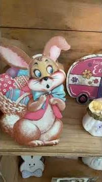 Happy Easter! #easter #easterbunny #vintage #easterdecoration #vintagestyle #eastersunday #decor