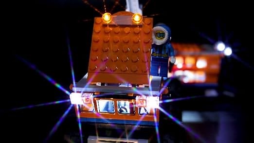 BRIKSMAX Led Lighting Kit for Arctic Mobile Exploration Base - Compatible with Lego 60195