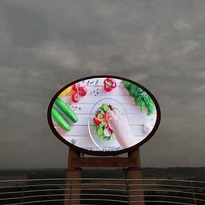 [Hot Item] P1 P4 Creative Circular Module Circular LED Display Custom LED Screen / Circular LED Display