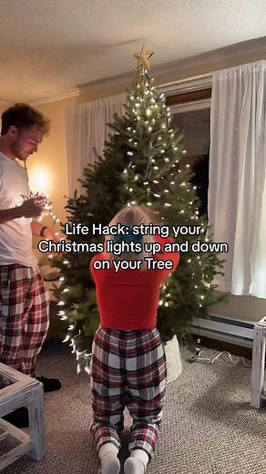 Christmas Tree Hack #lifehack #christmas #christmashack #tree | christmas tree