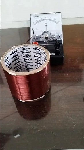 How Galvanometer works | Electromagnetic Induction #shorts #science #ytshorts