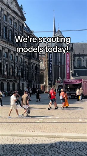 Be a Model and Get Scouted Today in Amsterdam! #MixModels #ModelTikTok