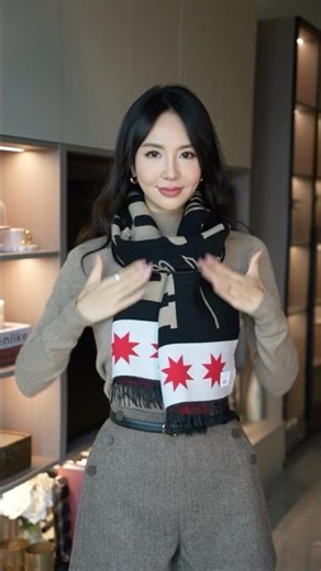 balaclava tutorial🍂🧣#ootd #outfitinspo #scarf #tutorial #outfitideas #fashion