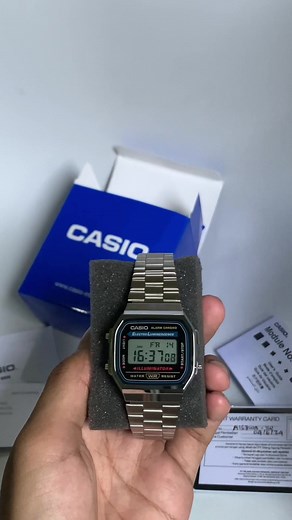 vintage series 😍🕰️🫶🏻 link pembelian di bio nomor 2. #vintage #casio #casiovintage #casiowatch #a168 #unboxing