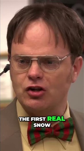 Office Holiday Drama: Holly's Return, Snowball Fight, and Woody! #shorts