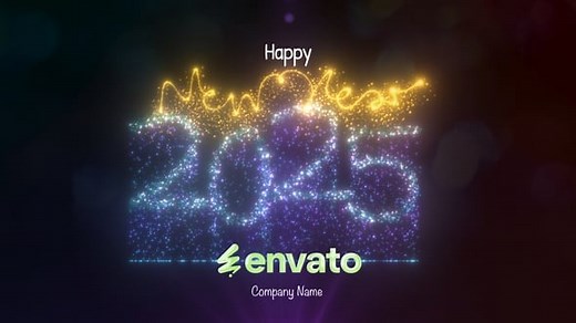 Download 2025 Happy New Year - Videohive - aedownload.com